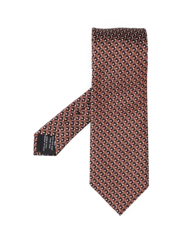 Tie 8cm Ties And Bow Ties Bordeaux made by Tom Ford