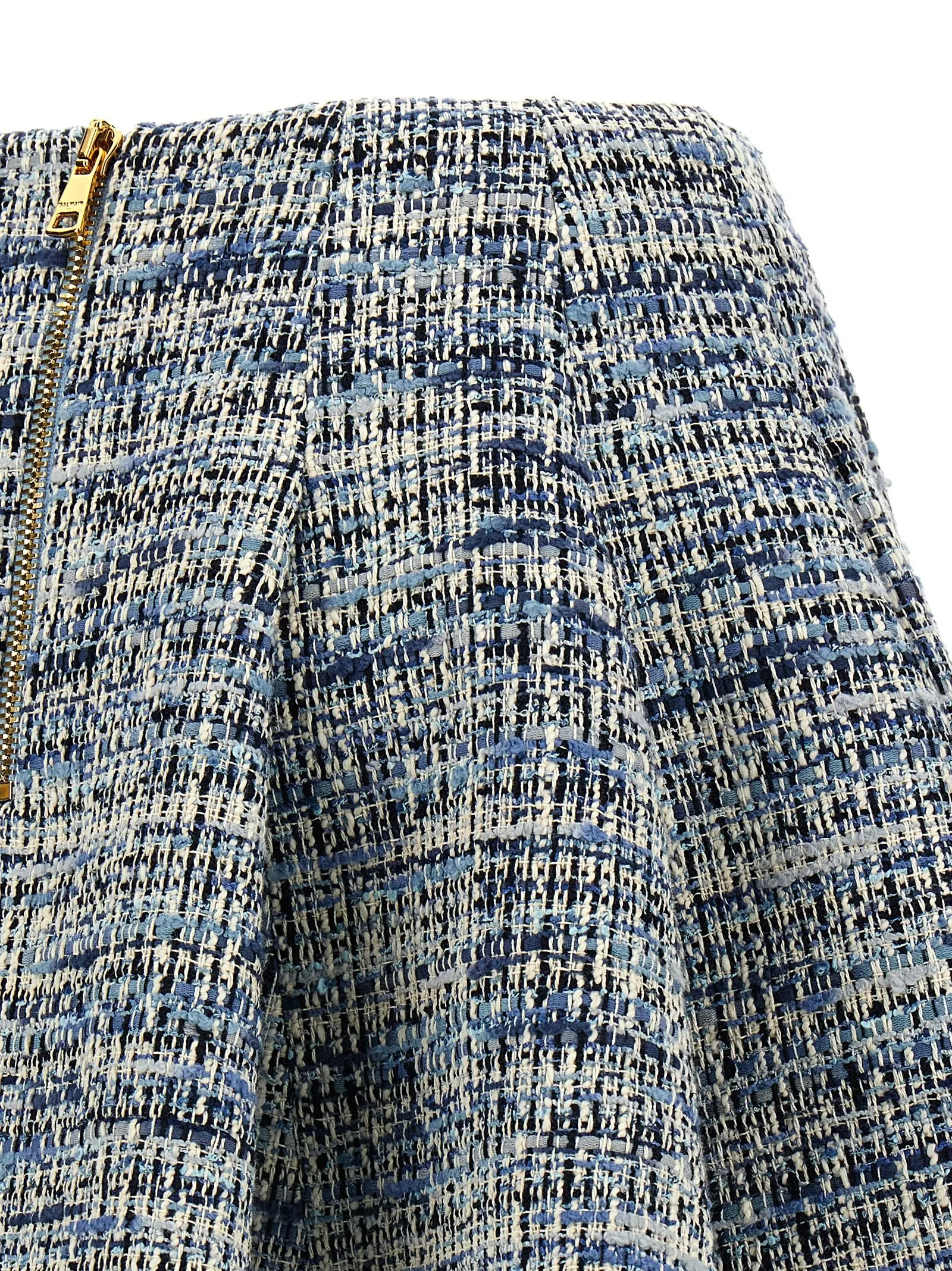 Tweed Skirt Blue sold by Wanan Luxury product image thumbnail 4
