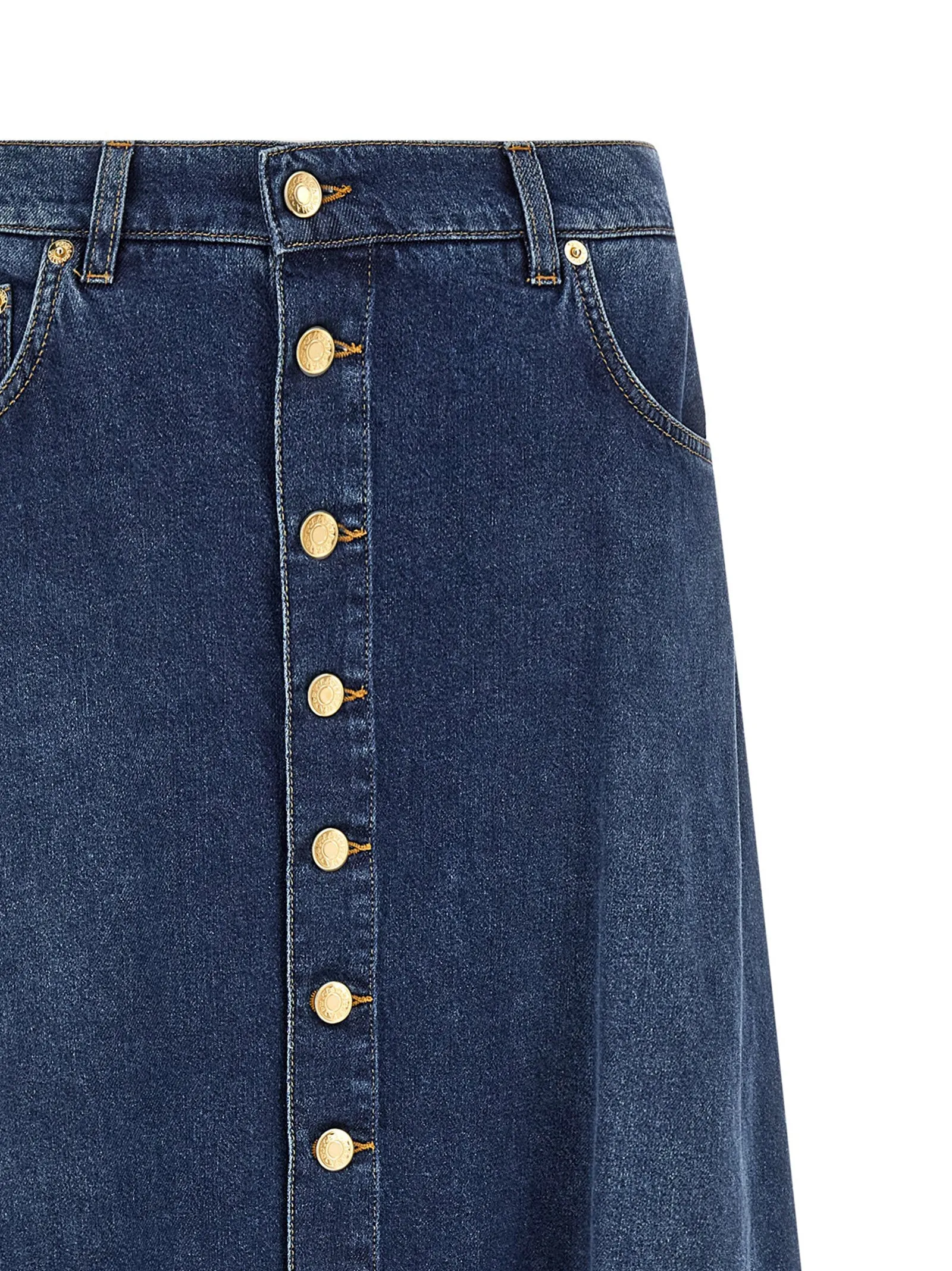 Denim Skirt Blue sold by Wanan Luxury product image thumbnail 3