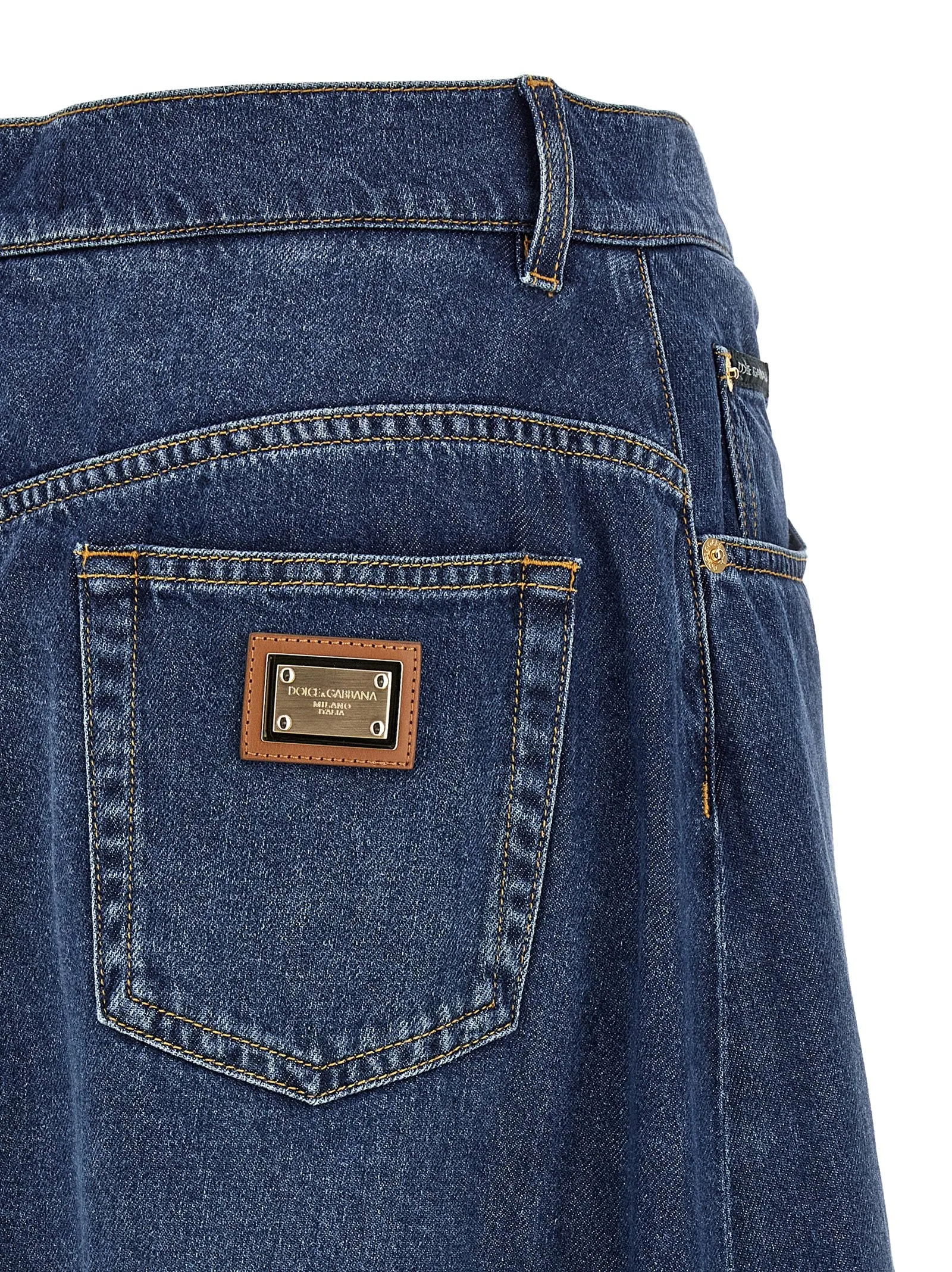 Denim Skirt Blue sold by Wanan Luxury product image thumbnail 4