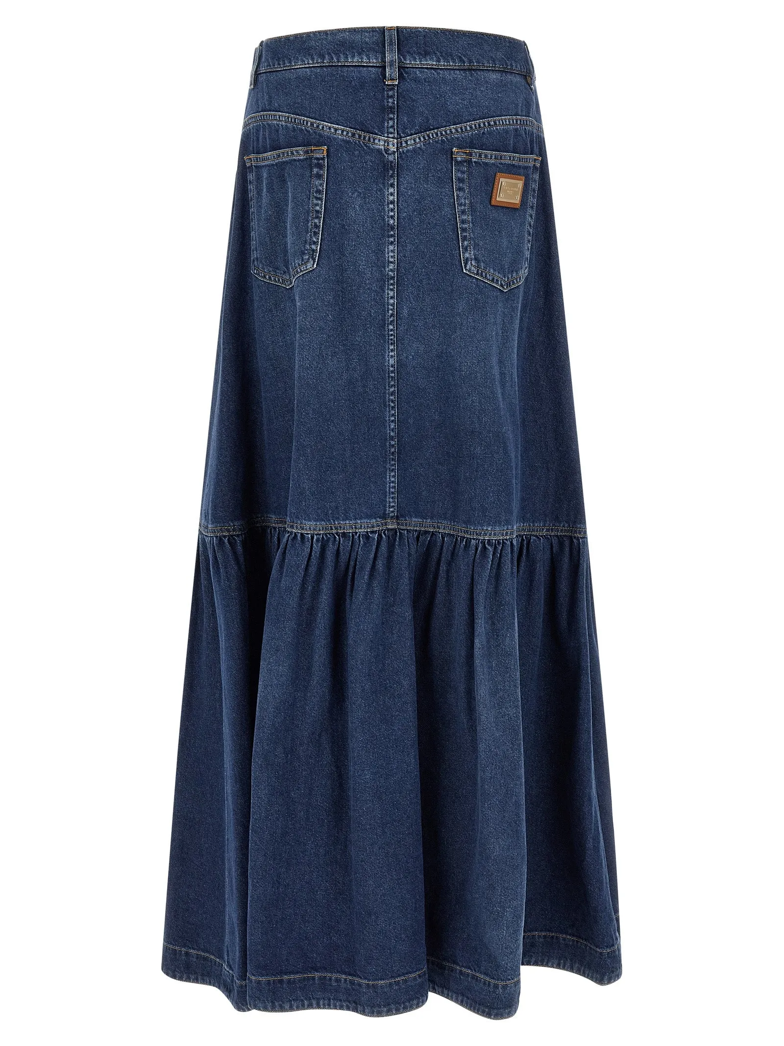 Denim Skirt Blue sold by Wanan Luxury product image thumbnail 2