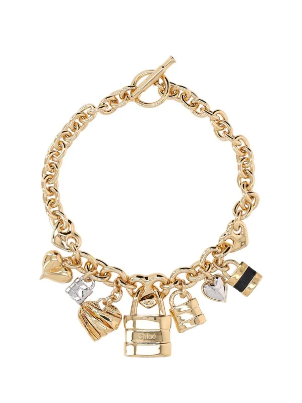 Gold Bracelet With Pendant Jewelry Gold made by Chloe