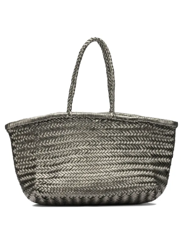 Triple Jump Shoulder Bags Silver made by Dragon Diffusion