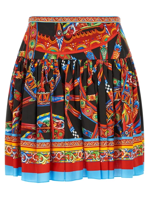 Carretto Skirts Multicolor made by Dolce & Gabanna