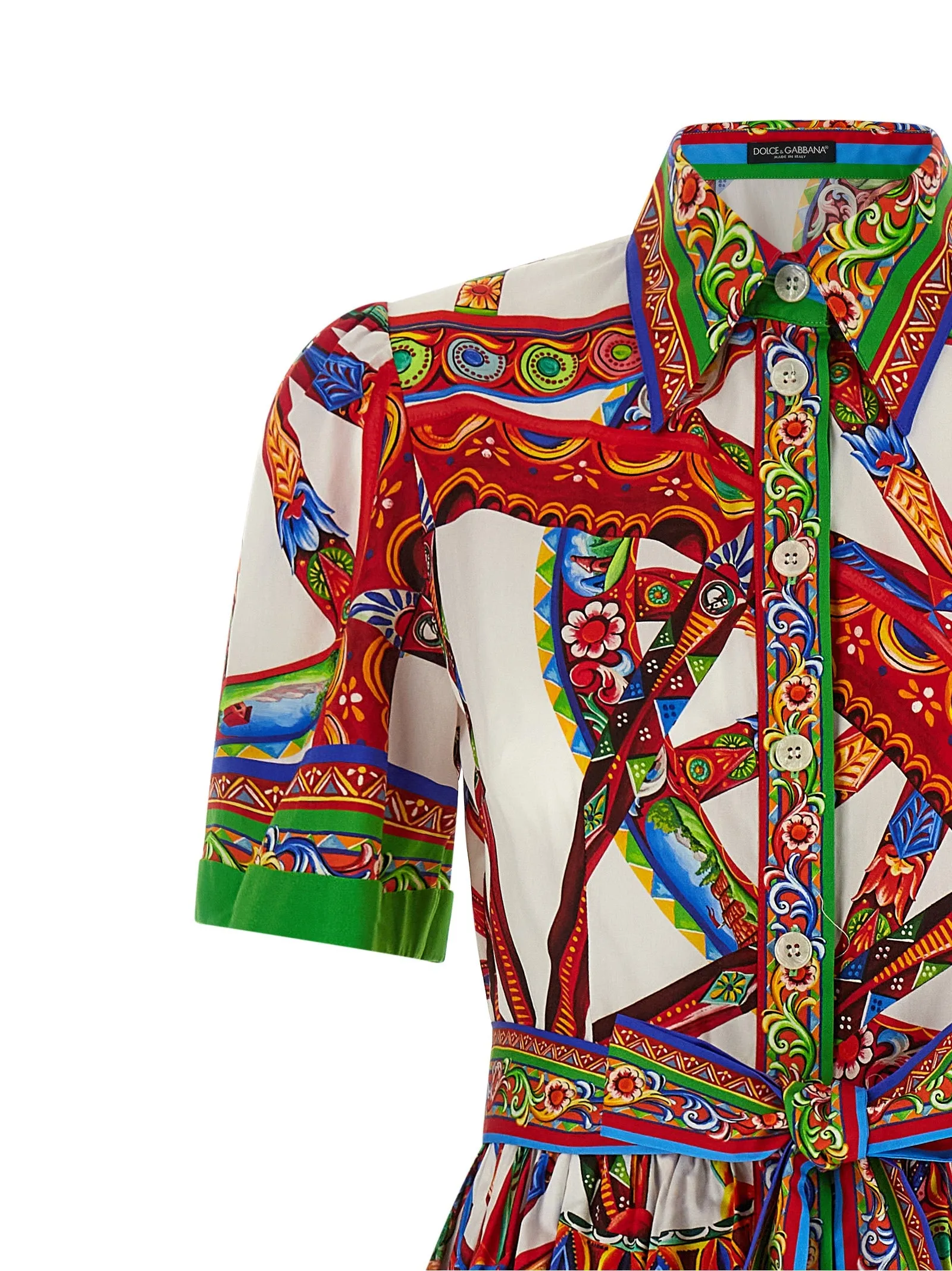 Carretto Dresses Multicolor sold by Wanan Luxury product image thumbnail 3
