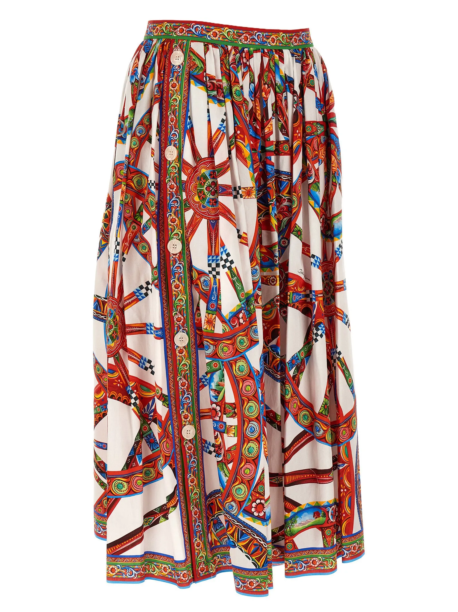 Carretto Skirts Multicolor sold by Wanan Luxury product image thumbnail 3