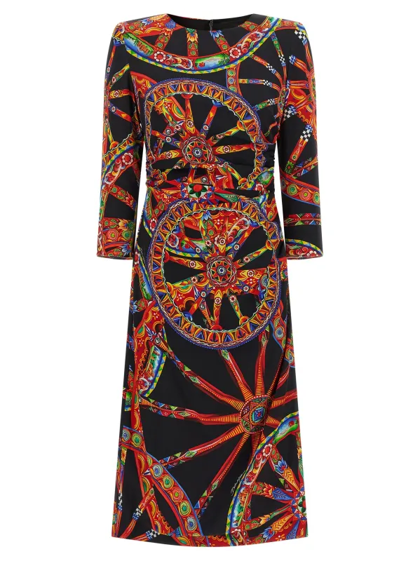 Carretto Dresses Multicolor made by Dolce & Gabanna