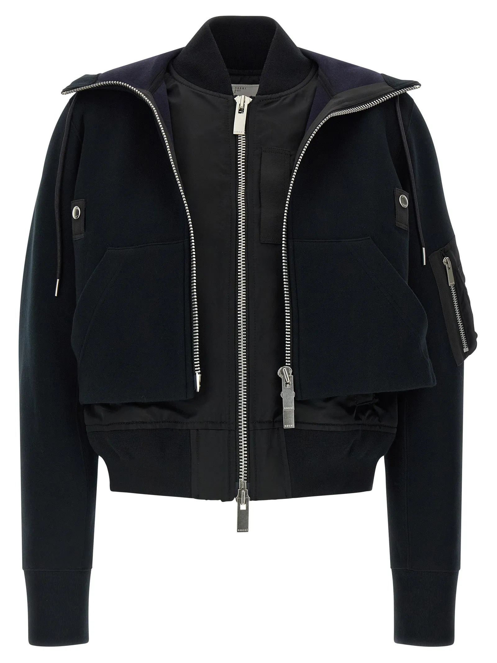 Sponge Puffer Jackets Black sold by Wanan Luxury product image thumbnail 2