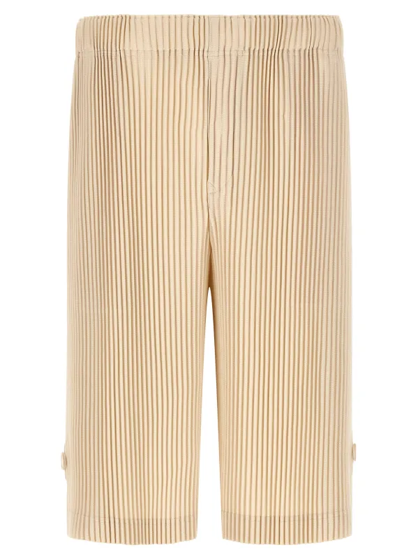 Wear Or Wrap Bermuda And Short Beige made by Issey Miyake