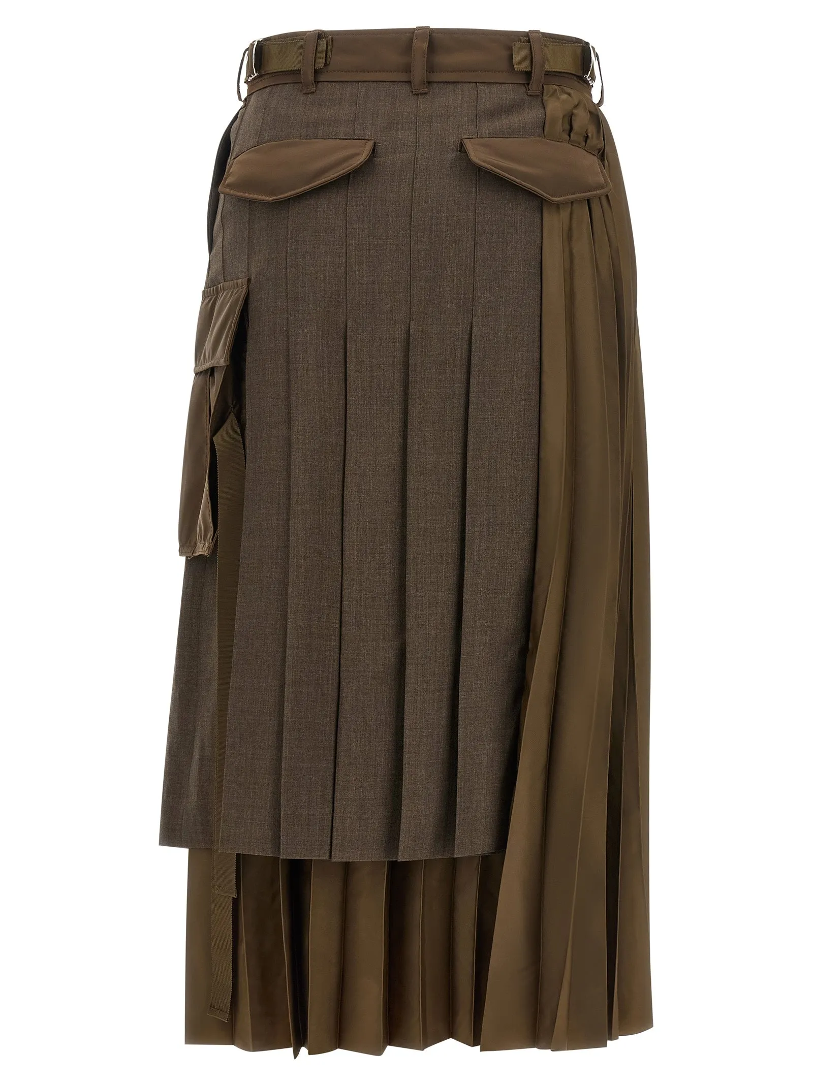 Hybrid Construction Skirt Brown sold by Wanan Luxury product image thumbnail 2