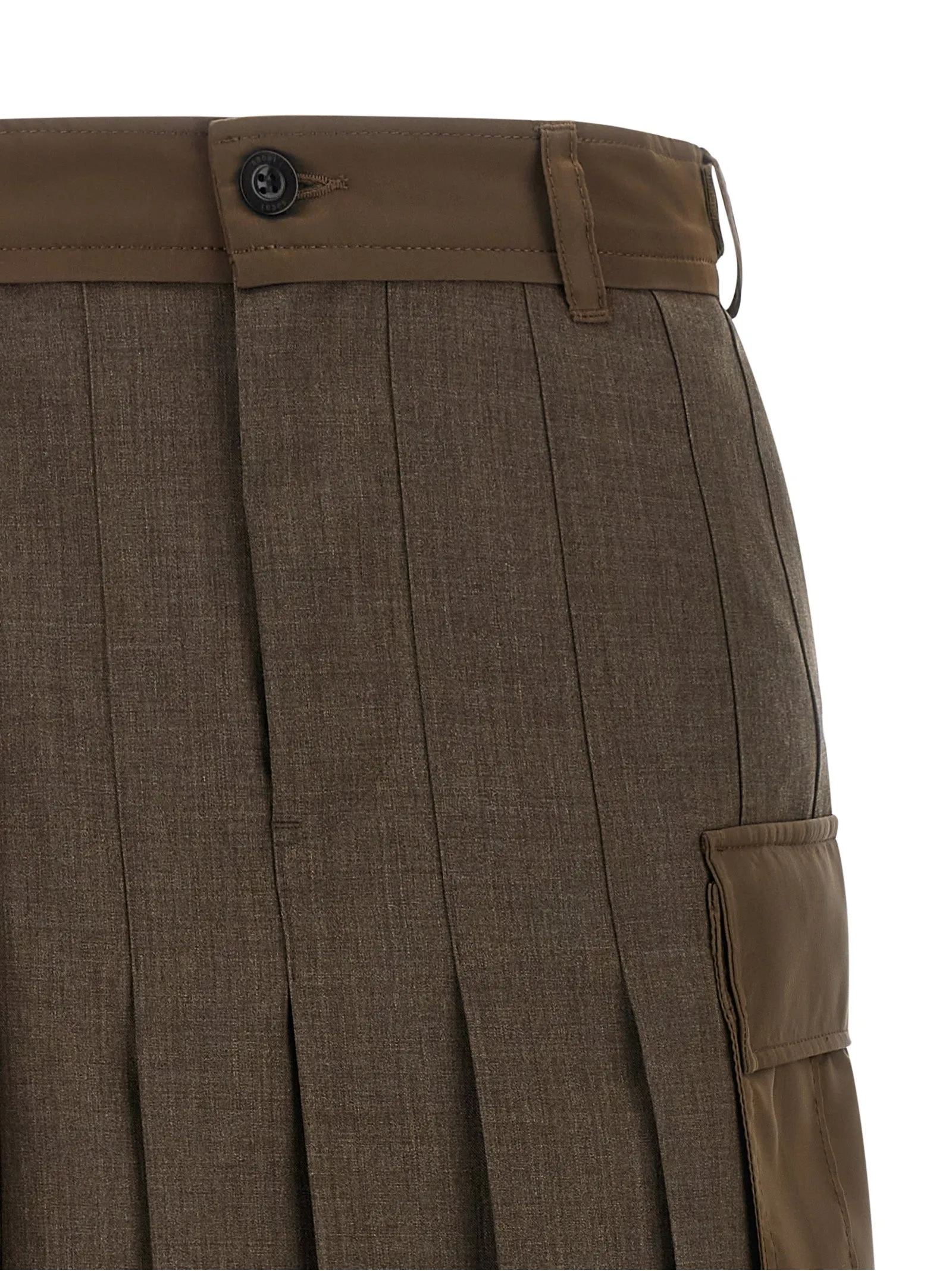 Hybrid Construction Skirt Brown sold by Wanan Luxury product image thumbnail 3