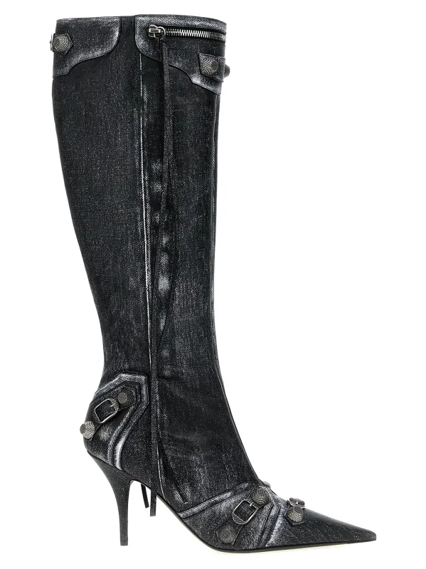 Cagole Boots And Ankle Boots Black made by Balenciaga