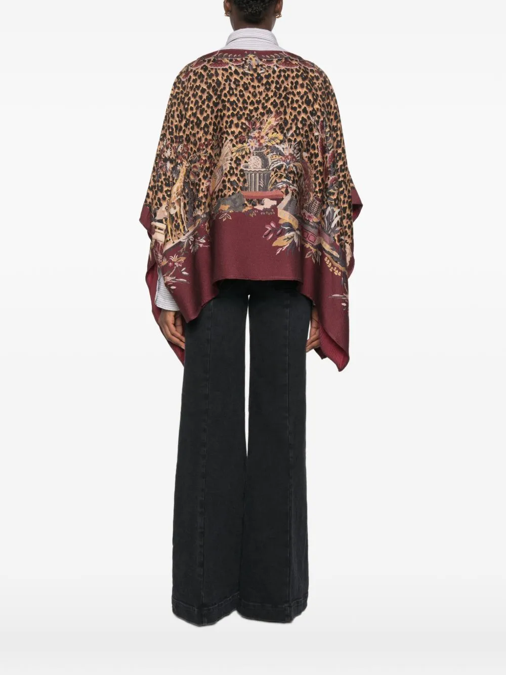Wool Blend Poncho sold by Wanan Luxury product image thumbnail 2
