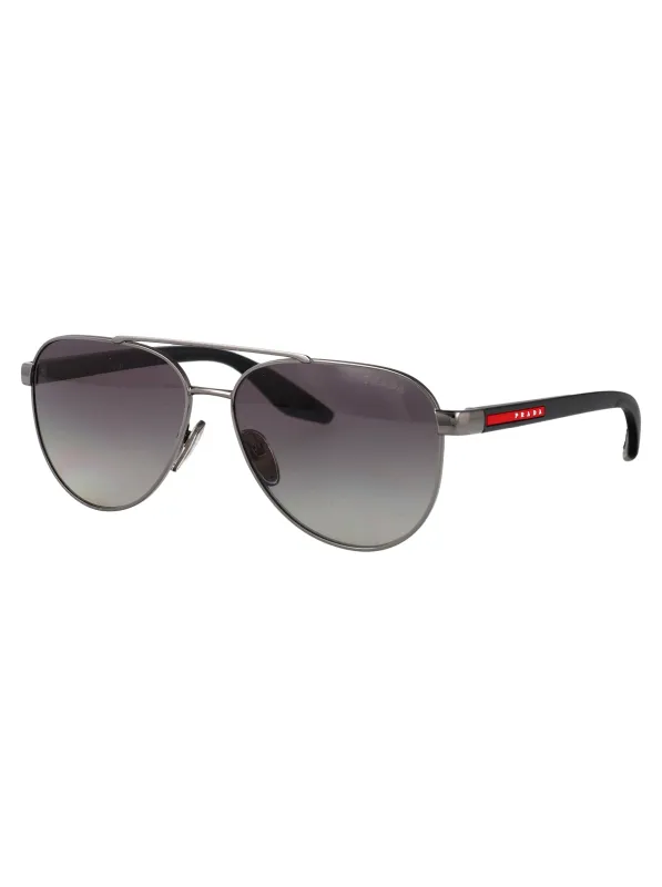 0PS A52S ROUND Sunglasses made by Prada Linea Rossa
