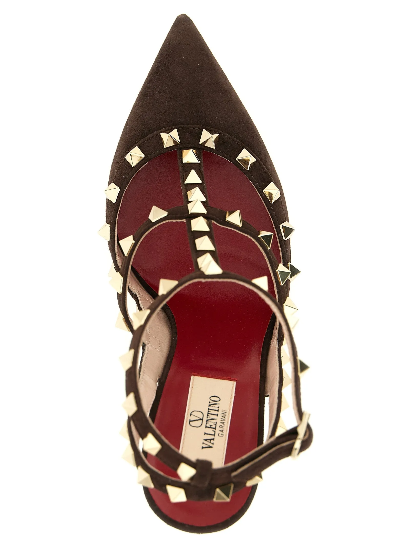 Rockstud Pumps Brown sold by Wanan Luxury product image thumbnail 4