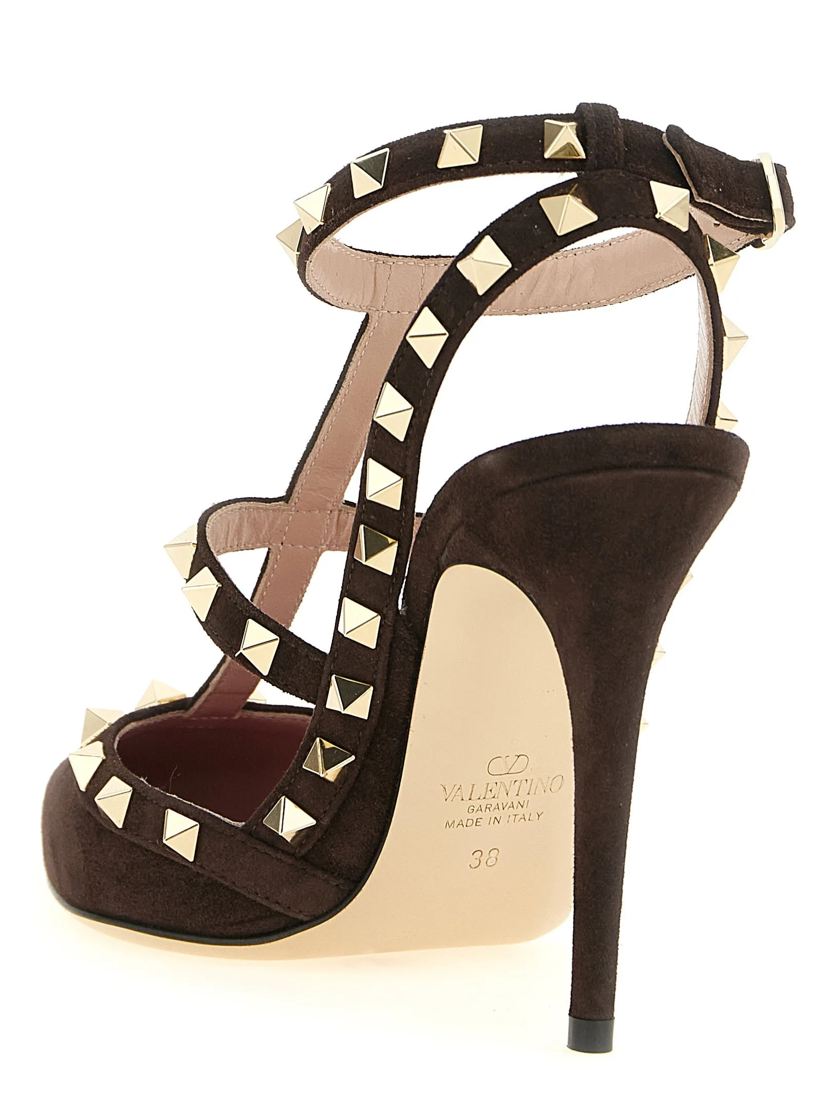 Rockstud Pumps Brown sold by Wanan Luxury product image thumbnail 3