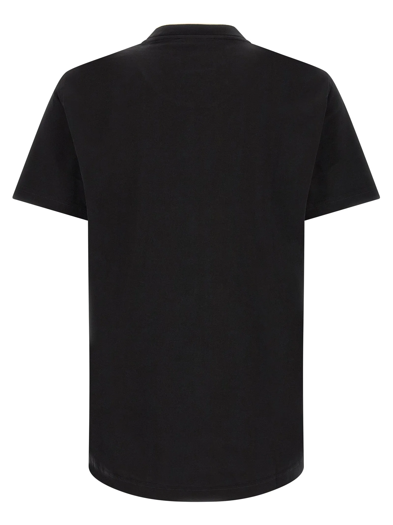Double-Layer Collar T-Shirt Black sold by Wanan Luxury product image thumbnail 2