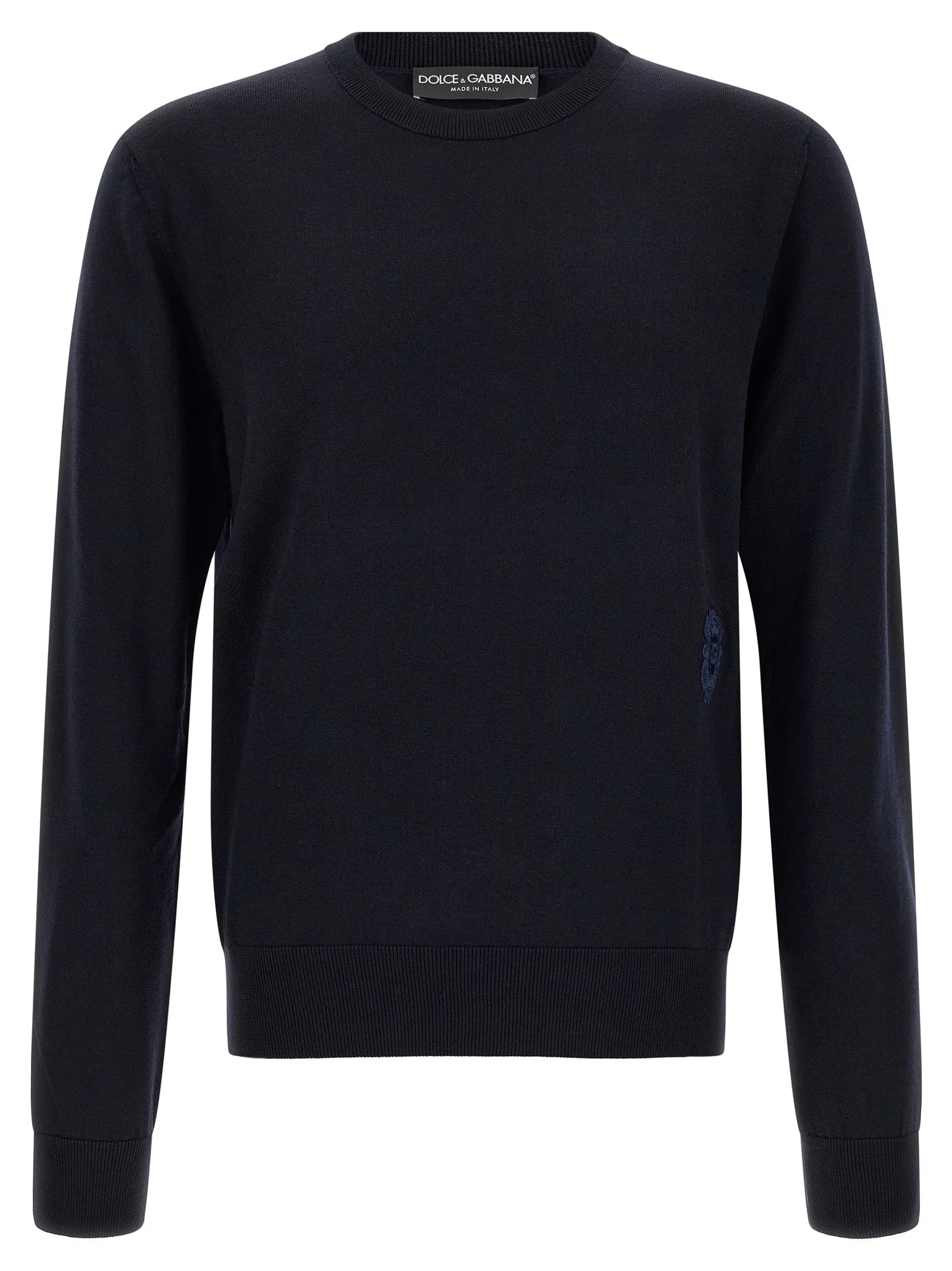 Heraldic Coat Of Arms Sweater Blue sold by Wanan Luxury