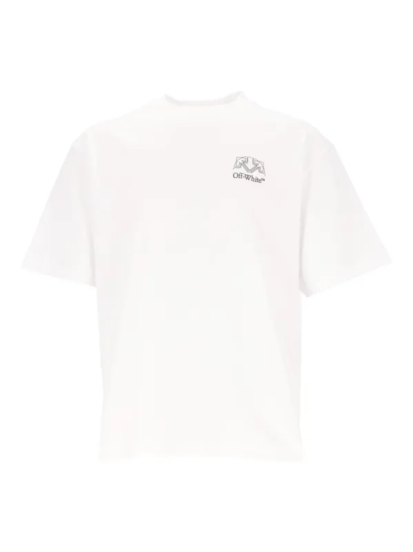 Offline Half Arrow Skate S/S Tee T-Shirt White made by Off-White