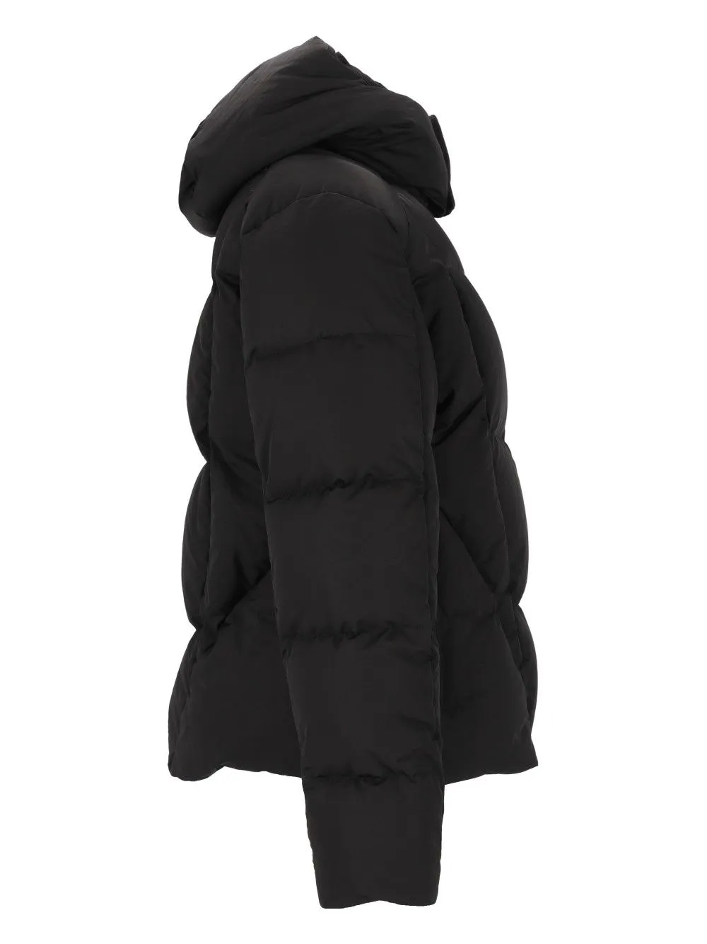 Bookish Nyl Twill Racing Puffer Coats Black sold by Wanan Luxury product image thumbnail 3