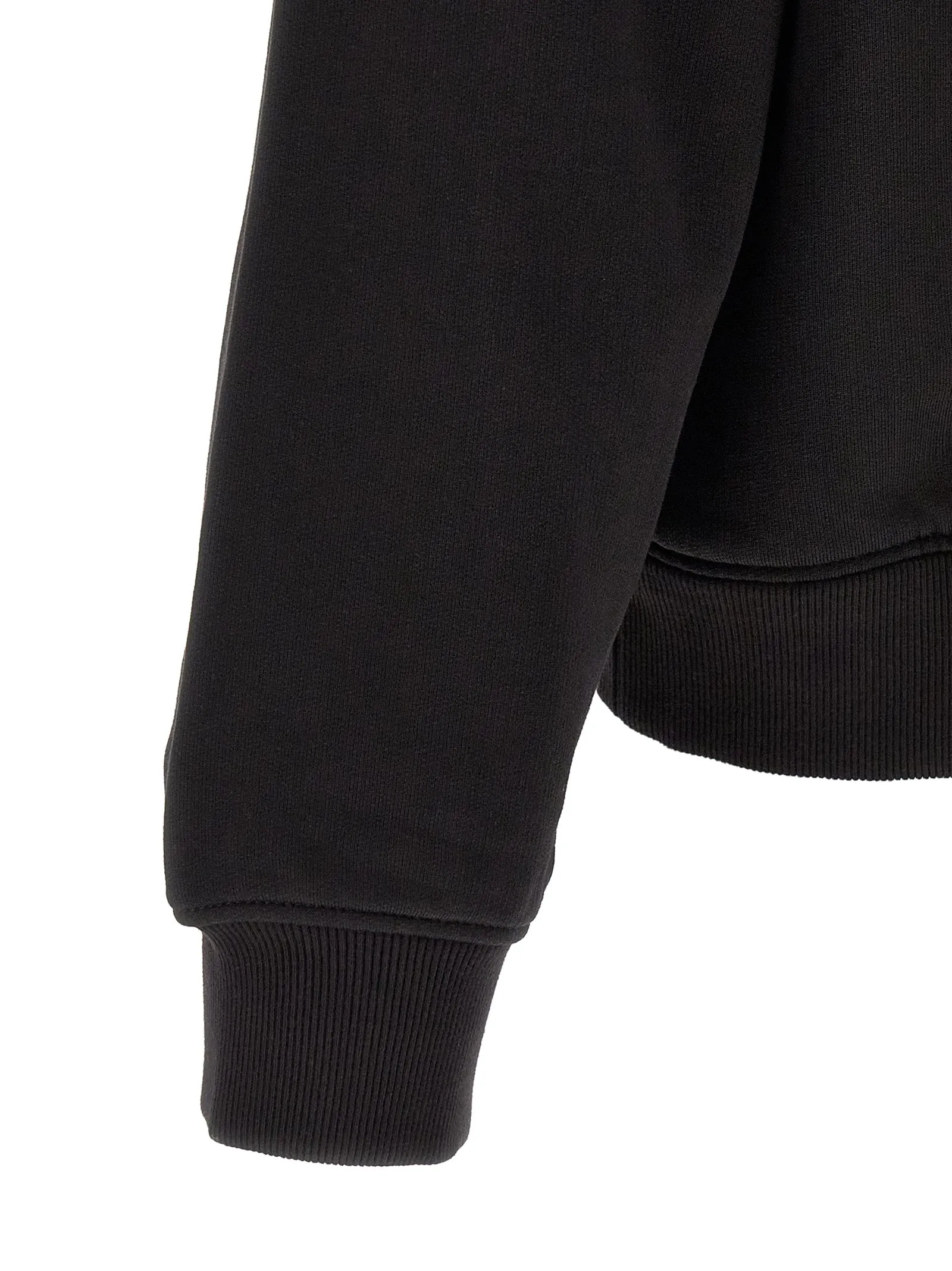 Logo Embroidery Sweatshirt Black sold by Wanan Luxury product image thumbnail 4