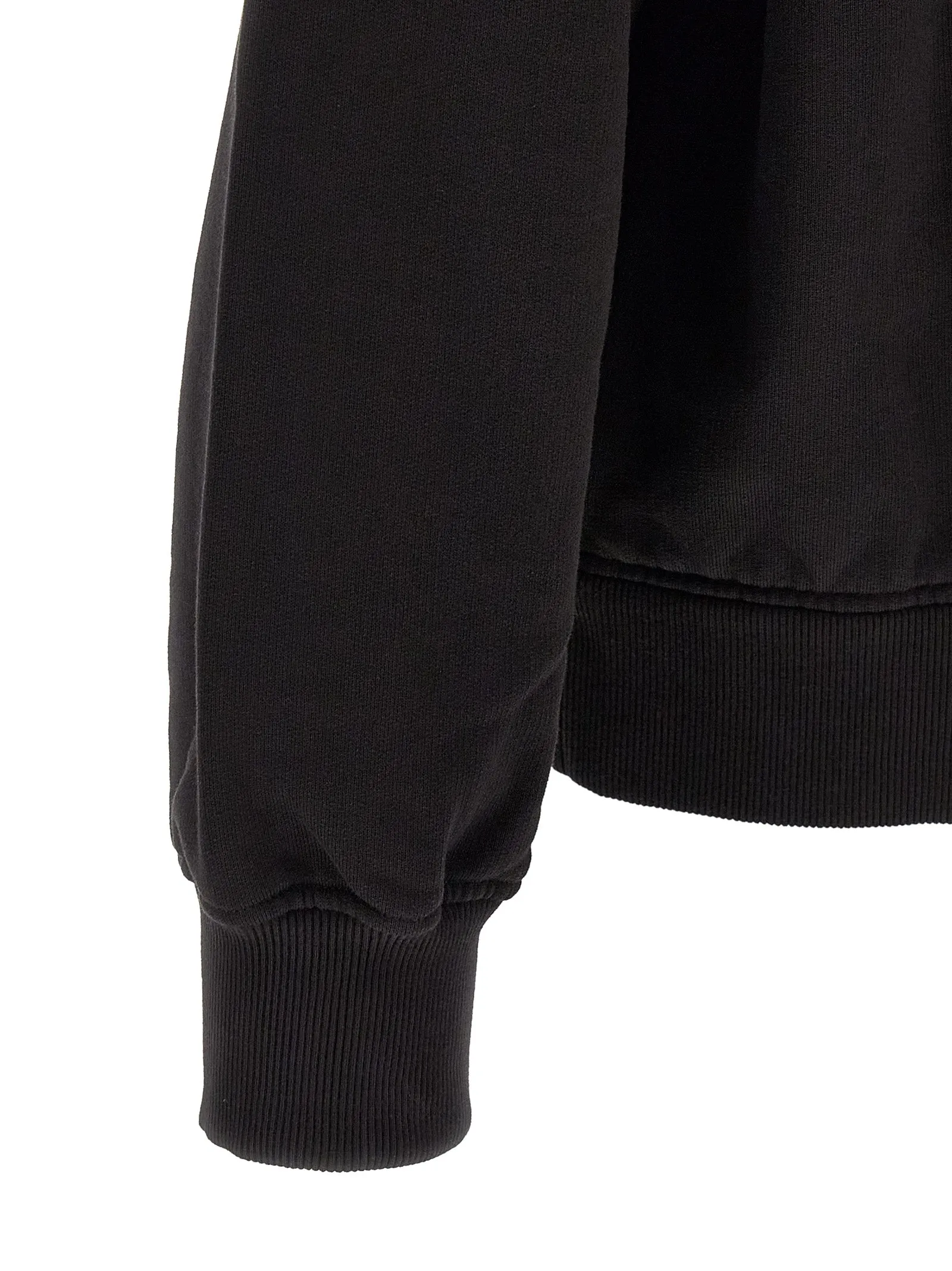 Logo Embroidery Hoodie Sweatshirt Black sold by Wanan Luxury product image thumbnail 4