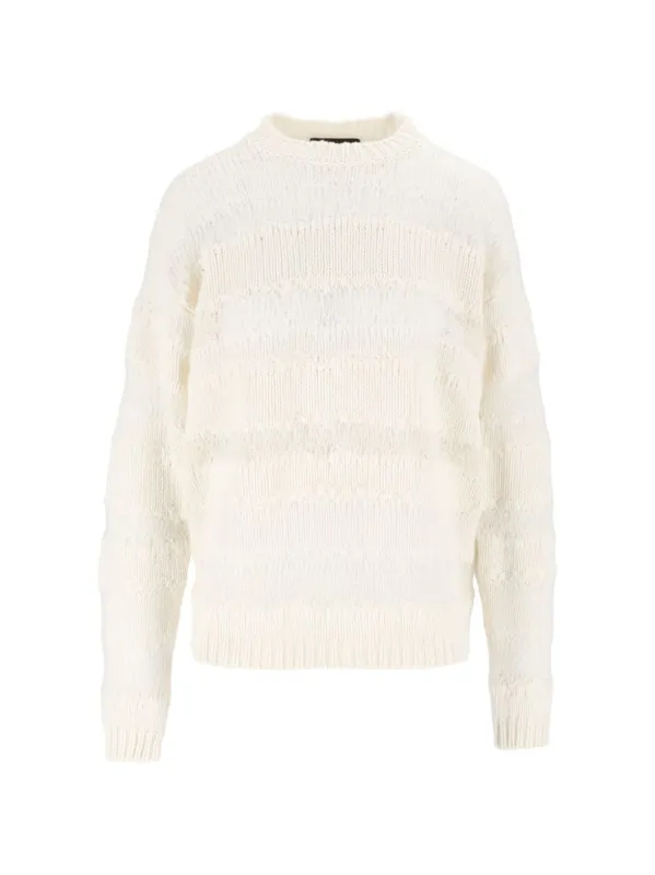 Wool Crewneck Sweater made by Fabiana Filippi