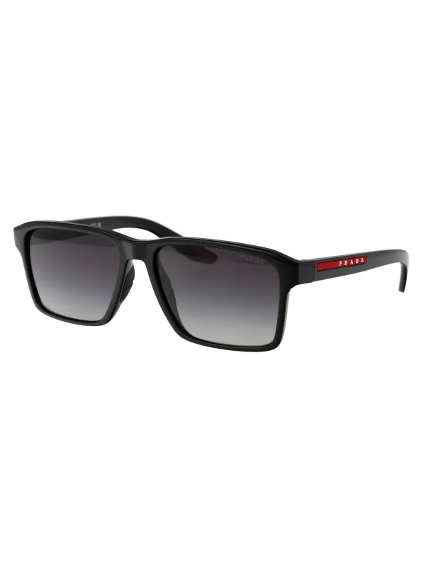 0PS 05YS RECTANGULAR Sunglasses made by Prada Linea Rossa