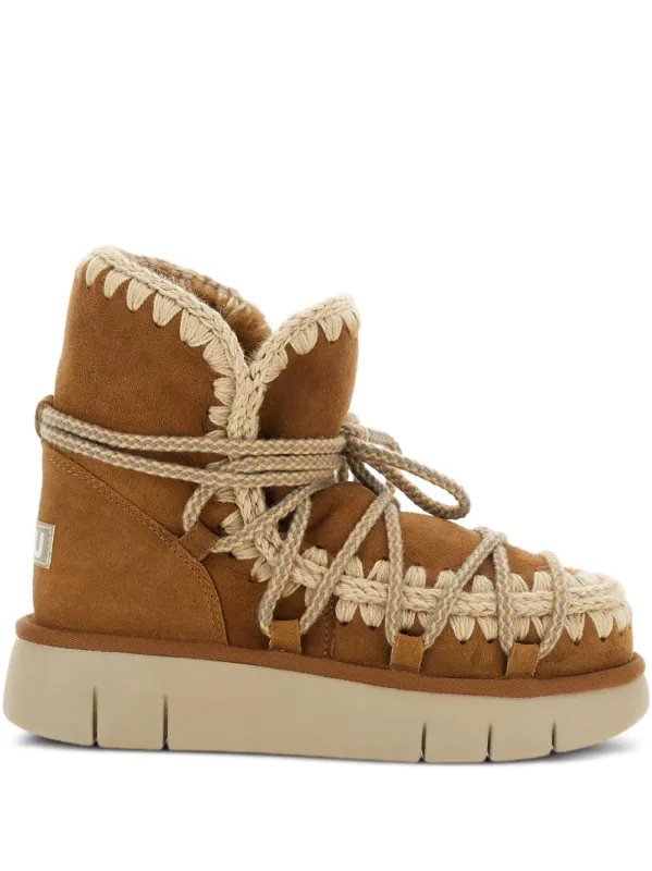 Boots Brown made by Mou