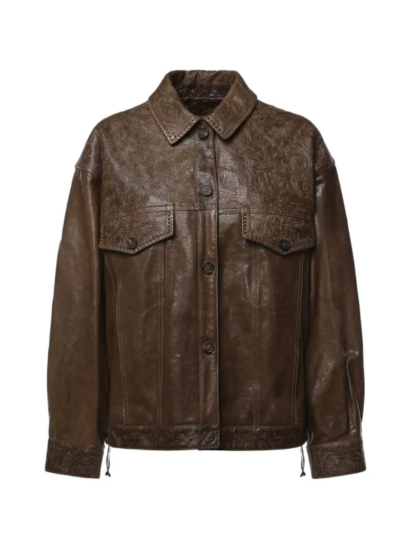 Leather Jacket made by Golden Goose