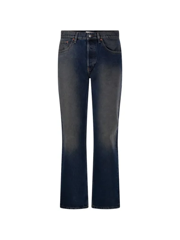 Denim Cotton Jeans made by Golden Goose