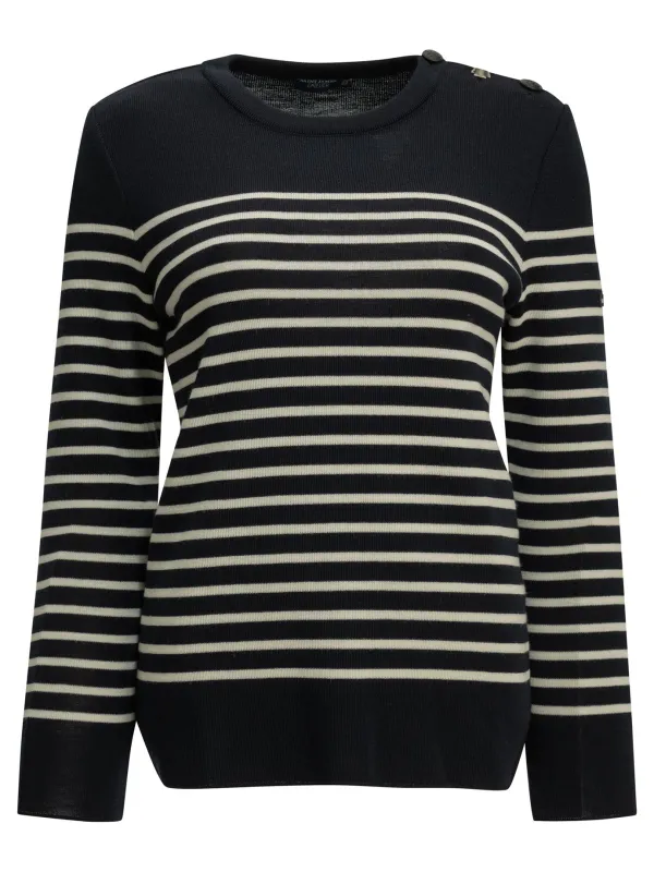 Knitwear Blue made by Saint James