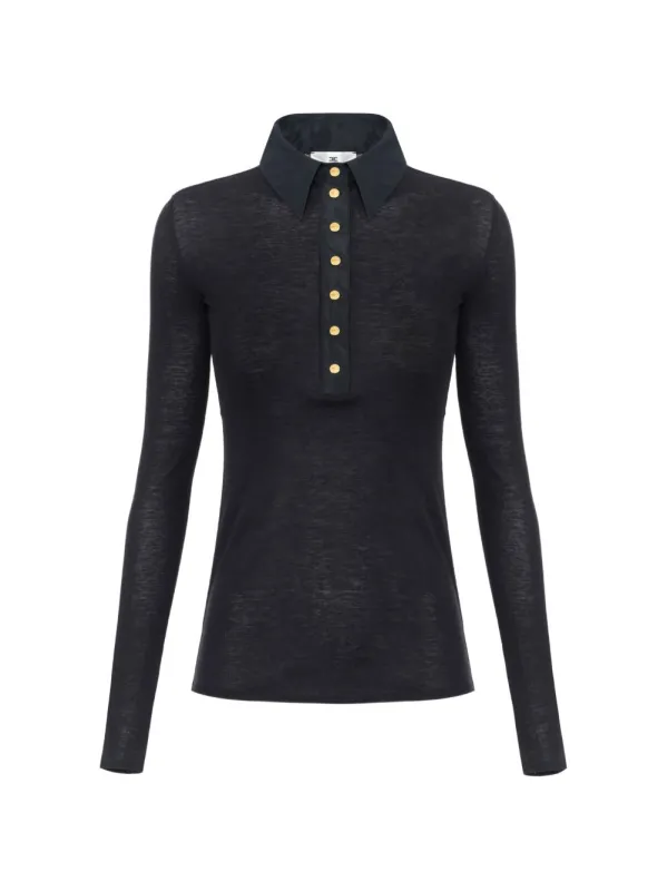 T-Shirts And Polos Black made by Elisabetta Franchi