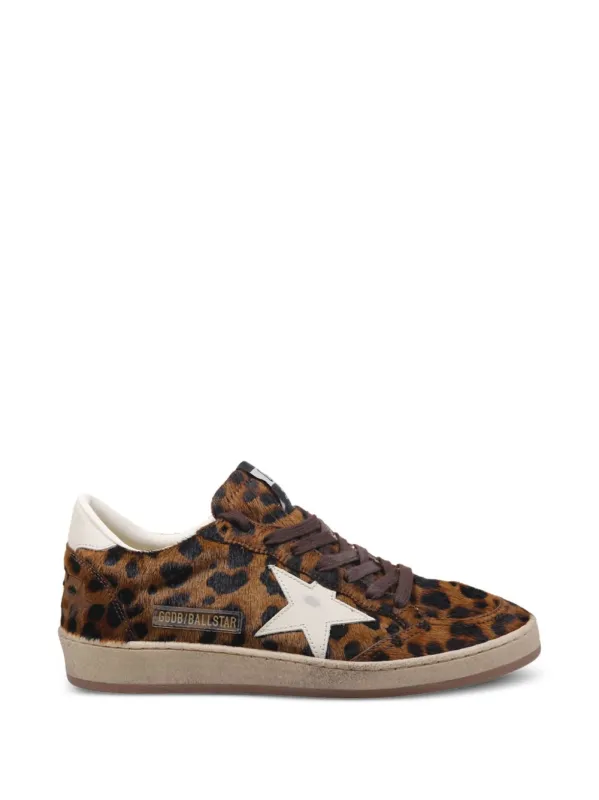 Ball Star Leather Sneakers made by Golden Goose