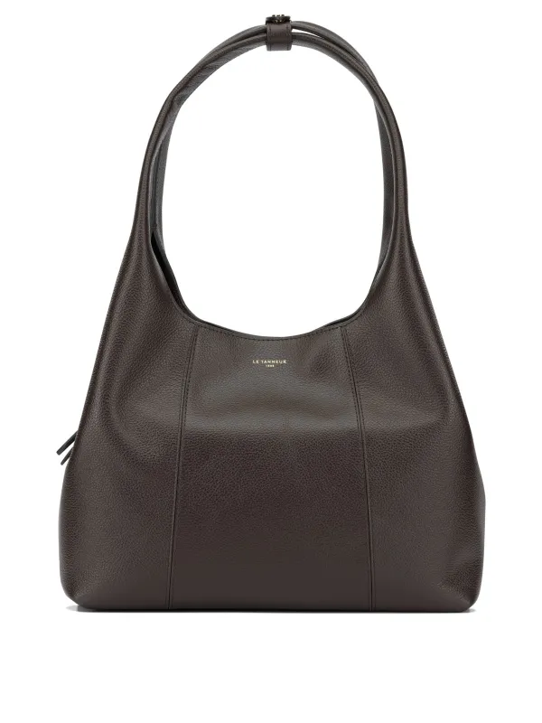 Shoulder Bags Brown made by Le Tanneur