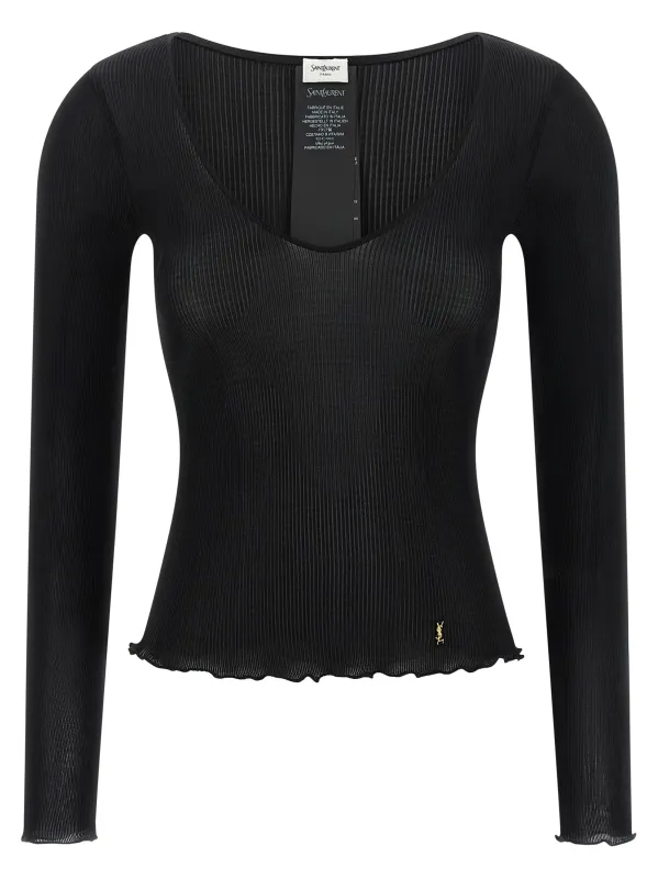 Cassandre Tops Black made by Yves Saint Laurent