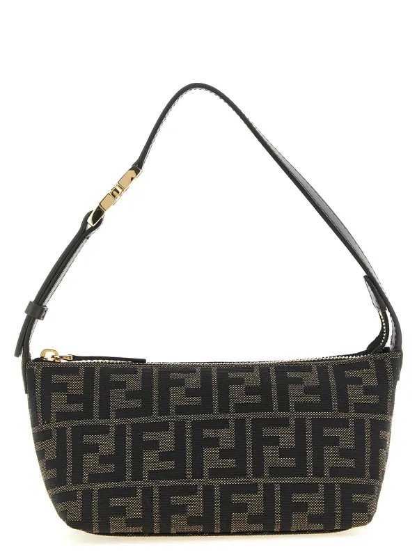 Fendi Vanity Clutch Brown made by Fendi