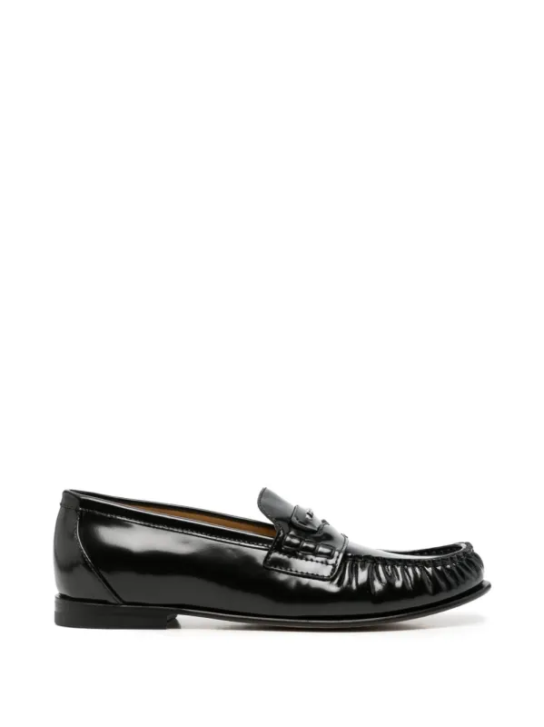 Flat Shoes Black made by Fendi