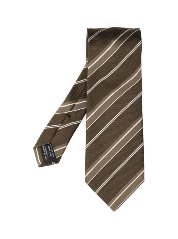 Tie 8cm Ties And Bow Ties Green made by Tom Ford