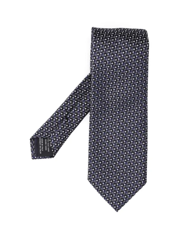 Tie 8cm Ties And Bow Ties Blue made by Tom Ford