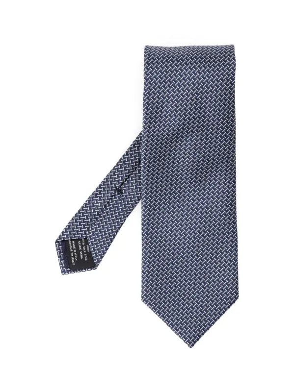 Tie 8cm Ties And Bow Ties Blue made by Tom Ford