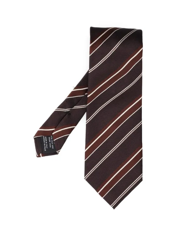 Tie 8cm Ties And Bow Ties Brown made by Tom Ford