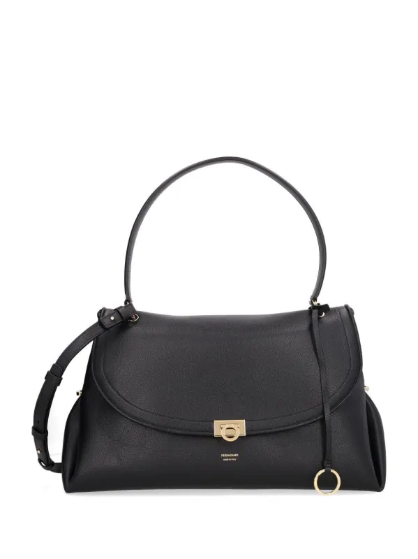 New Bag Shoulder Black made by Salvatore Ferragamo