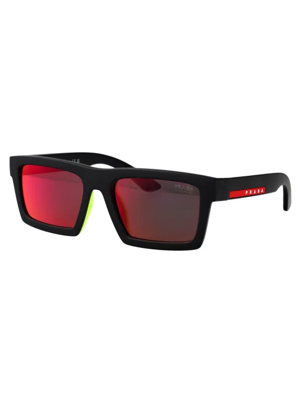 0PS A07S RECTANGULAR Sunglasses made by Prada Linea Rossa