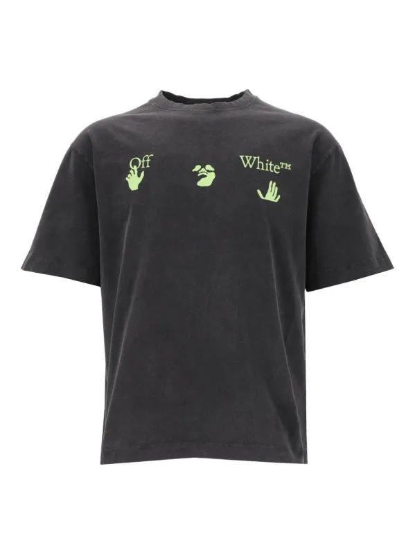 Bacco Arrow Skate S/S Tee T-Shirt Black made by Off-White