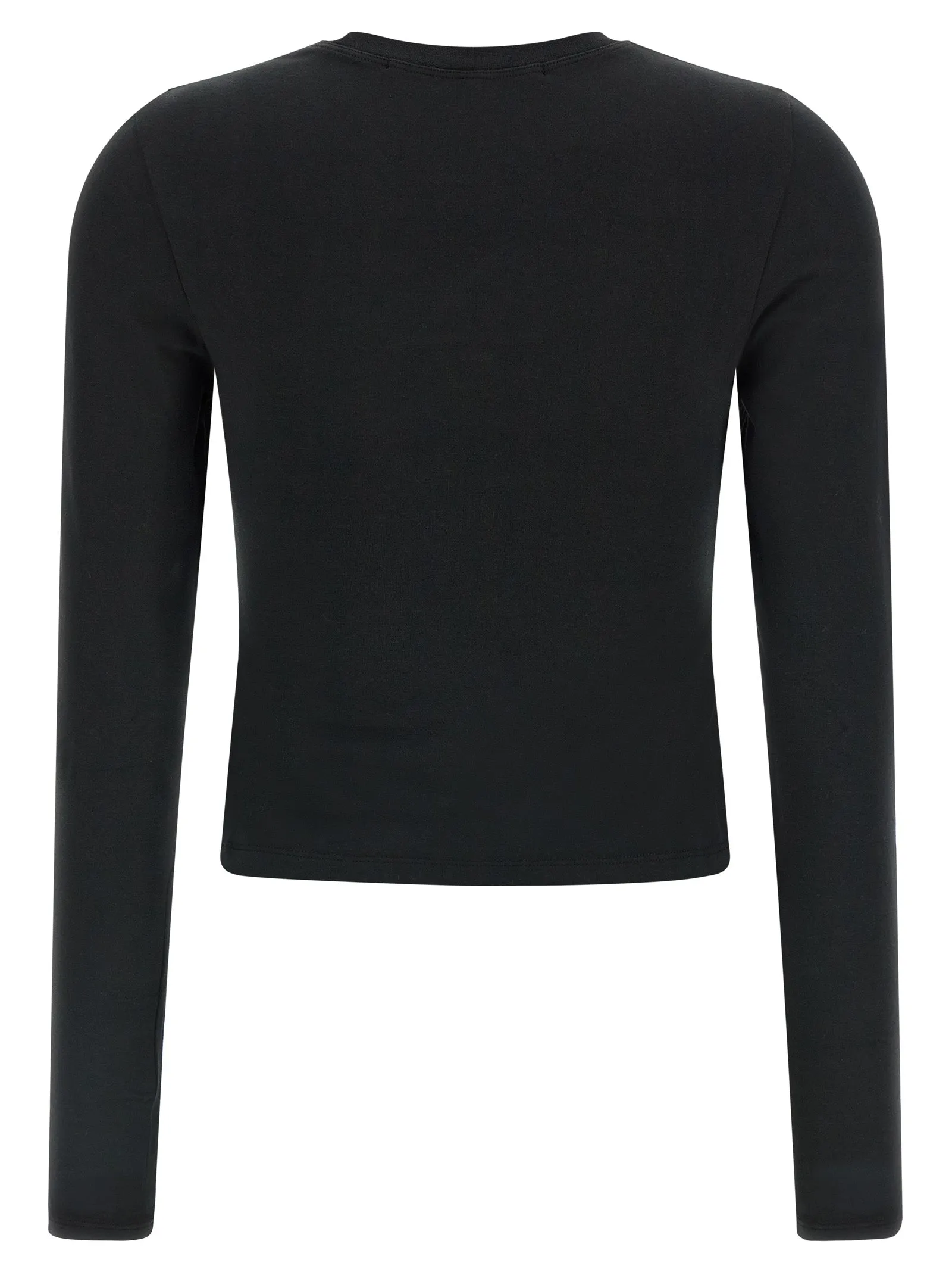 Ls Tee W/Logo Print T-Shirt Black sold by Wanan Luxury product image thumbnail 2