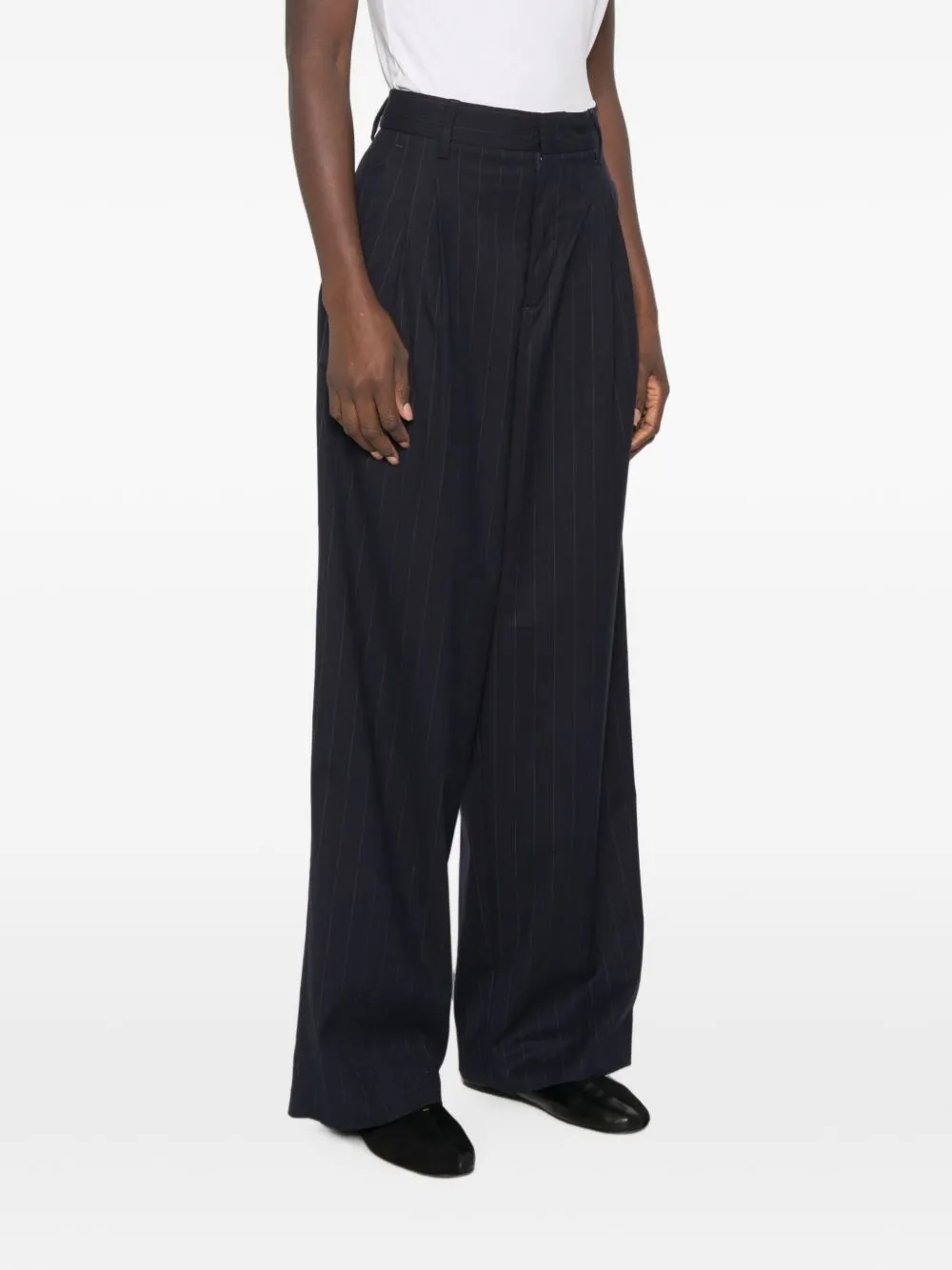 Wide-Leg Trousers sold by Wanan Luxury product image thumbnail 3