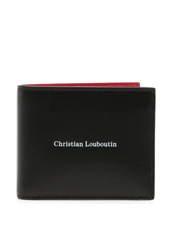 Leather Bifold Wallet made by Christian Louboutin