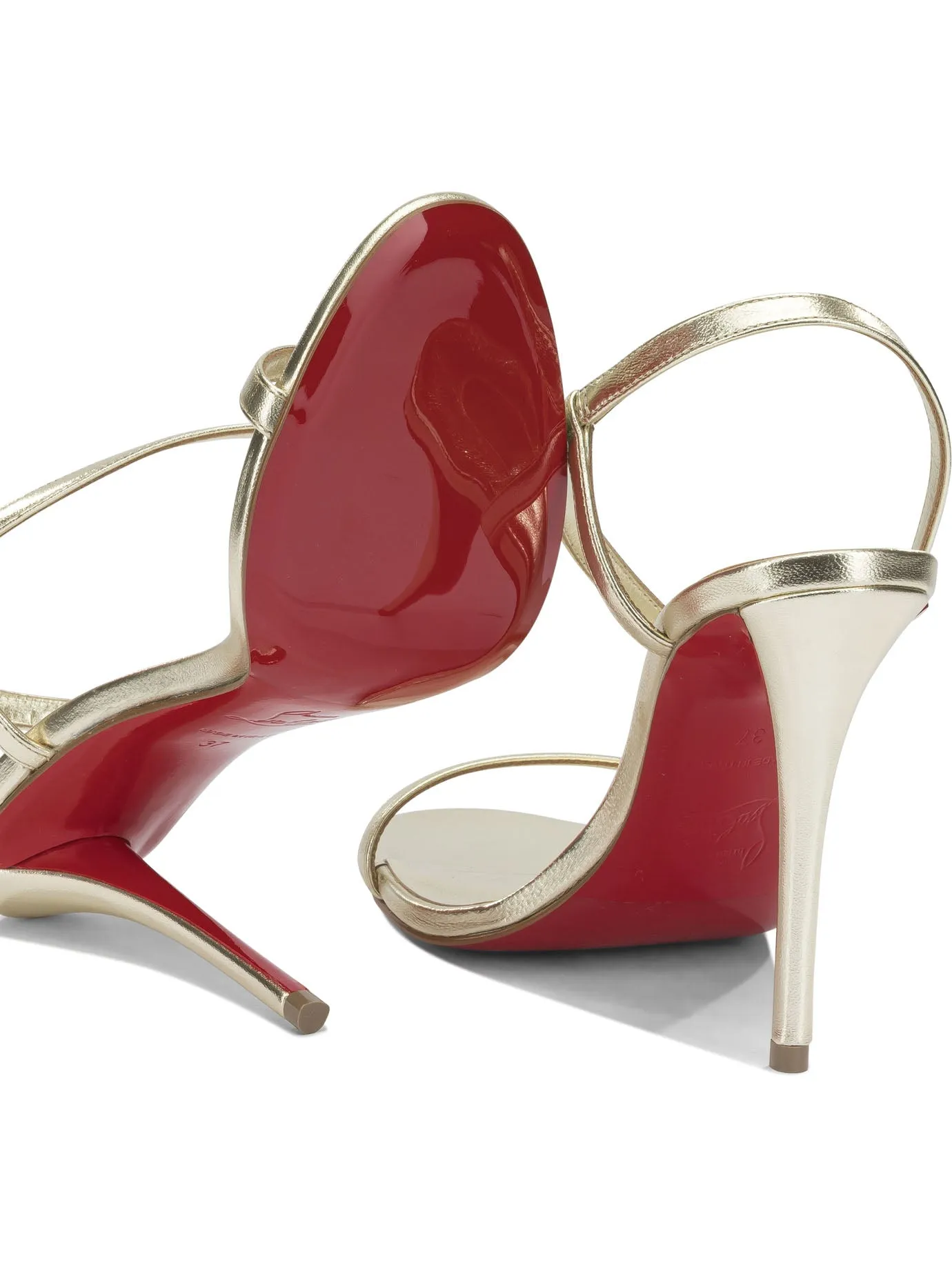 Sandals Gold sold by Wanan Luxury product image thumbnail 5