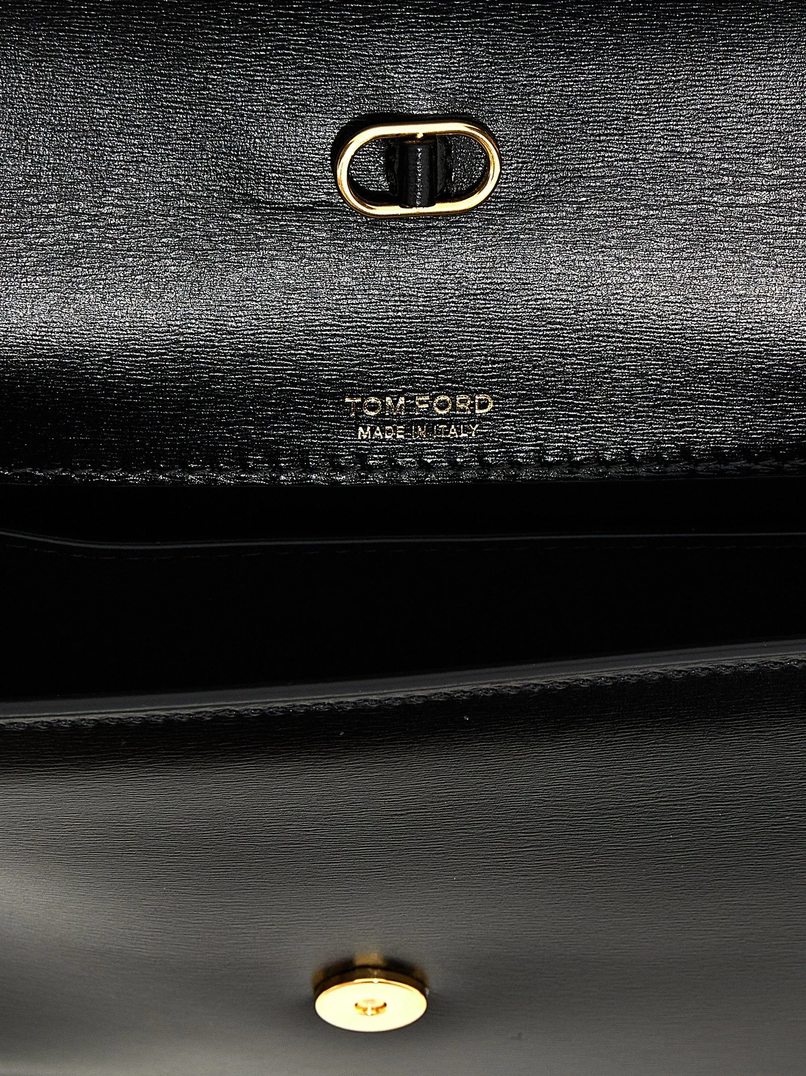Small Leather Crossbody Bag Black sold by Wanan Luxury product image thumbnail 4